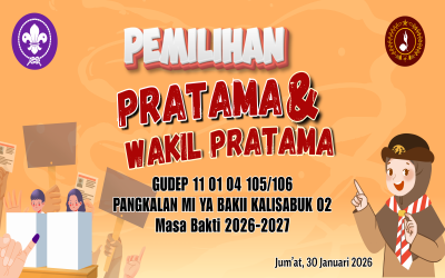 PESTA DEMOKRASI MIKADA ( Pemilihan pratama dan wakil pratama ) tahun 2026